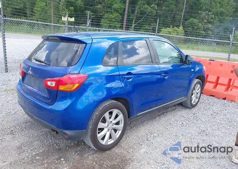 2015 Mitsubishi Outlander Sport Es from USA, damaged, VIN 4A4AP3AU9FE045736